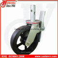 8 Inch Rubber Scaffold Caster with American Standard